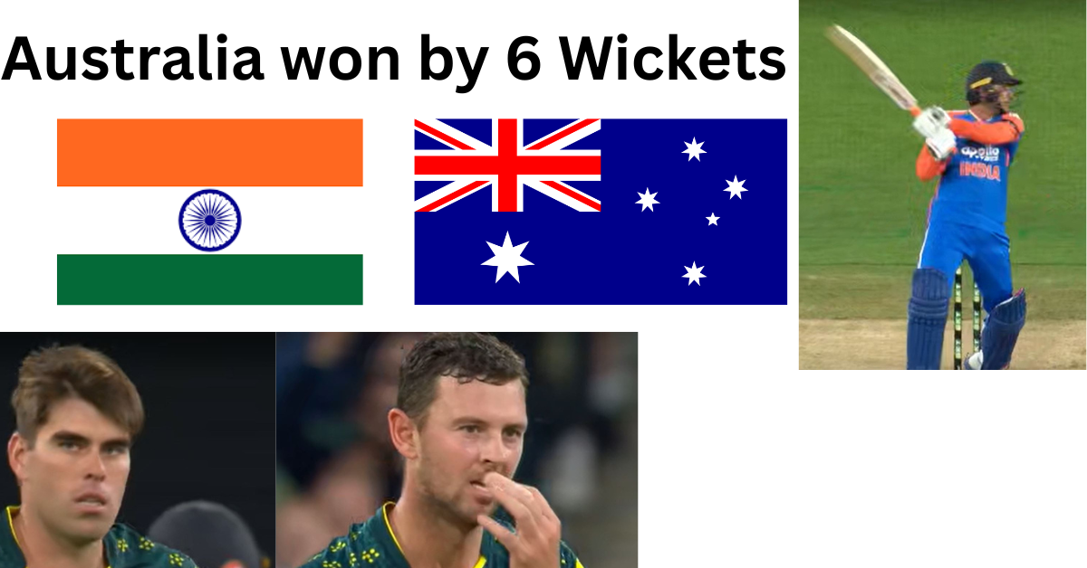 Australia won match